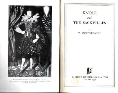 £6.49 • Buy Sackvilles & Knole - *2* Books - Vita & Robert Sackville-west