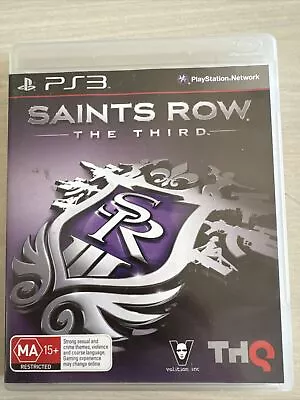 Saints Row: The Third - Playstation 3 - Complete With Manual  • $9.99