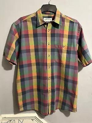 Orvis Checked Country Outdoors Shirt Size Medium • £15.99