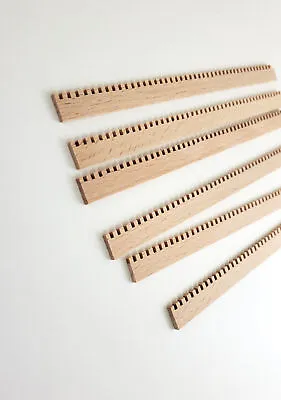 Dollhouse Miniatures Flat Dentil Crown Molding Scrap Pieces 6  Long X6 Trim • $5