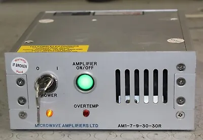Microwave Amplifiers Ltd AM1-7-9-30-30R • $487.15