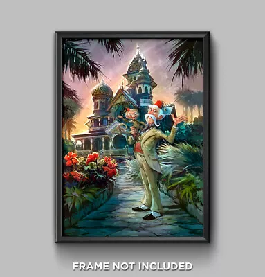 Hong Kong Disneyland Mystic Manor Poster Print Hauned Mansion Albert Henry 3286 • $29.95