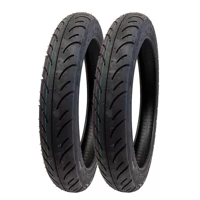 SET OF TWO: Tire 2.75 - 16 (P83) Front/Rear Motorcycle Performance Street Tread • $83.90