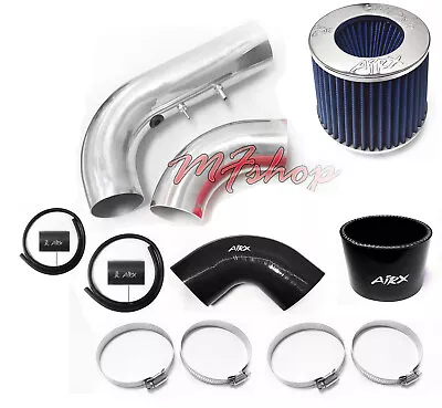 AirX Racing Black-Blue For 2PC 02-05 Cavalier Pontiac Sunfire 2.2L L4 Air Intake • $68