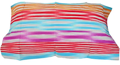 MISSONI HOME TWO  PILLOW SHAMS PERCALE 16x31  40x80cm HYPOALLERGEN NICOLAS 100 • $120