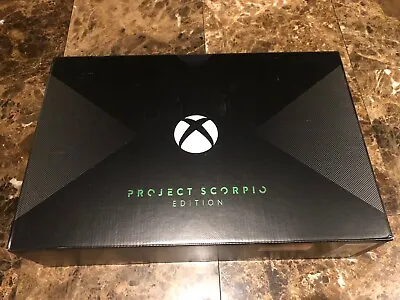 Microsoft Xbox One X 1TB Project Scorpio Limited Edition Console - Black (1787) • $475