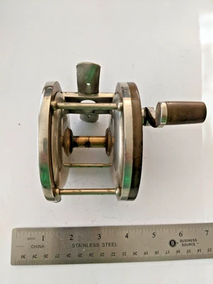 $325 • Buy Vintage/Antique Edward Vom HOFE Size 3/0 Casting Reel PAT July 1886