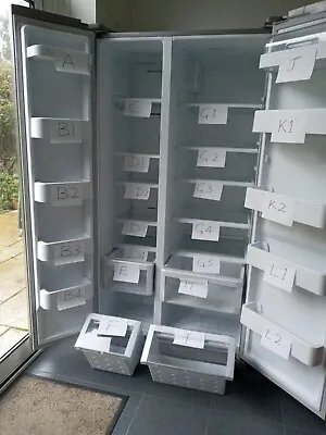 Samsung American Style Fridge-freezer Spare Parts Shelves Trays Bins And • £12