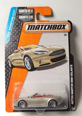 Matchbox Aston Martin DBS Volante Gold • $10