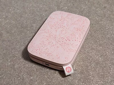 FAULTY HP Sprocket Portable Photo Printer Blush Pink Print ZINK 2x3  Sticky-back • £27.99
