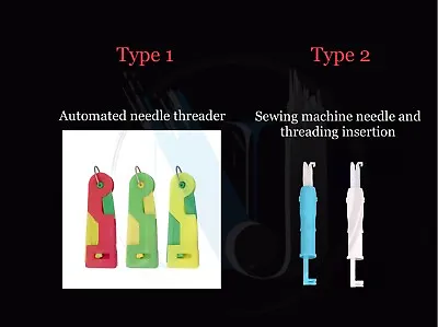 Automatic Needle Threader Thread Device Easy Stitch Thread Tool Sewing • £2.19