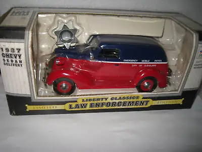 Liberty Classics 1937 Chevrolet  Sedan Delivery Law Enforcement Cleveland Police • $54.99