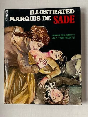 Illustrated Marquis De Sade Crescent 1984 Hc Dj 1st Edition David Mountfield • $84.95