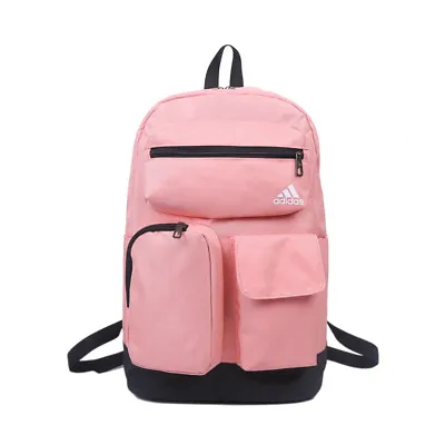 $28.95 • Buy Adidas Originals Canvas Backpack Travel School Bag - Black/ Grey/ Pink/ Blue