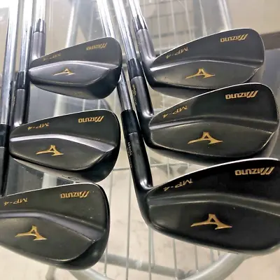 BLACK YORO 7x Piece Mizuno MP-4 / MP-5 NSPRO 125 S / 4~P  YORO Custom Nice! • $873.63