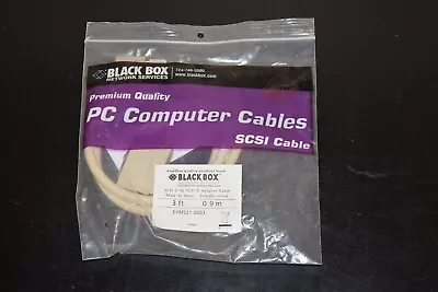 New Blackbox SCSI 2 To SCSI 5 Adapter Cable Male To Male 3FT 0.9M EVMS21-0003 • $19.99