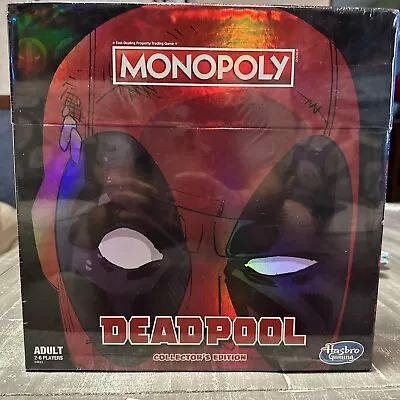 Monopoly Deadpool Collectors Edition Brand New Factory Sealed Parker Brothers • $39.99