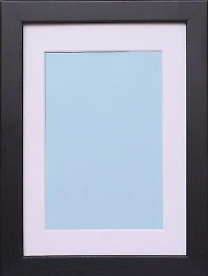 White Black Oak Dark Oak Photo Picture Frame Poster Frame With White Mount Deco  • £17.29