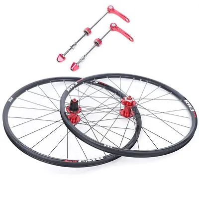 QR 27.5  MTB Bike Disc Front Rear Wheel Set 8/9/10/11 Speed Hub Durable • $116.85