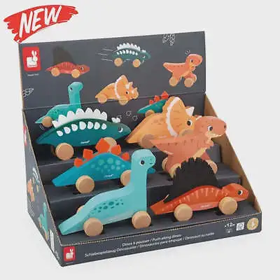 Push Along Wooden Dinosaur • £9.75