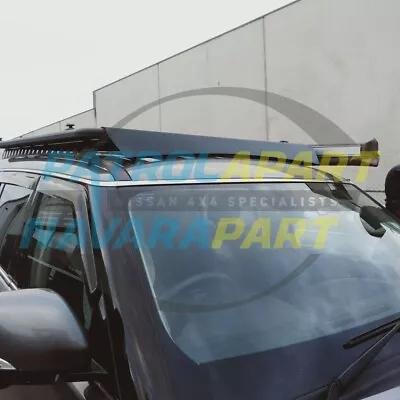 Wind Deflector For Nissan Patrol Y62 Suit Rhino / Tradesman Style Roof Rack (WDY • $199