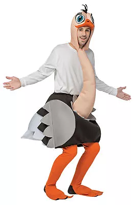 $74.99 • Buy Ostrich Adult Costume Animal Wild Bird Funny Halloween Mascot Comical