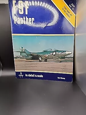 F9F Panther In Detail & Scale By Bert Kinzey SC Book 1983 • $5.99