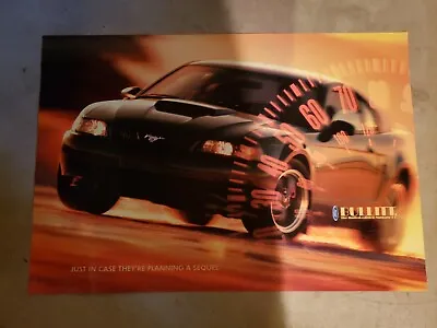 2001 Bullitt Mustang Poster - Original Large Format Ford Printing • $8