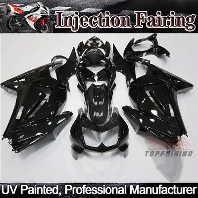 Glossy Black Fairing For Kawasaki EX250 Ninja 250R 2008-2012 09 10 ABS Body Work • $349.90