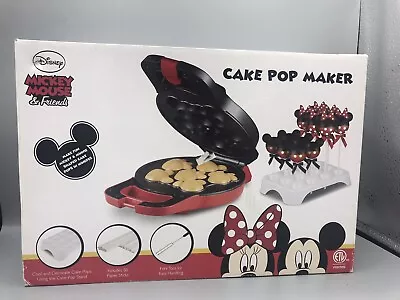 NIB • Mickey Mouse And Friends (Minnie) • Cake Pop Maker • Dessert Cooker • Red • $24.95