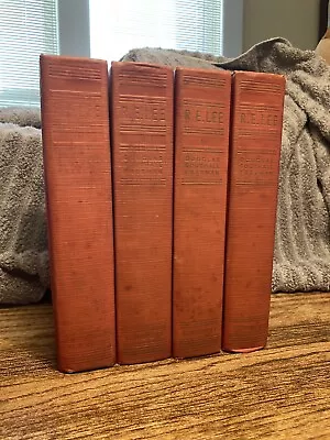 R.E. Lee Biography By Douglas S Freeman. 4 Volumes 1934 Pulitzer Prize Winner • $75