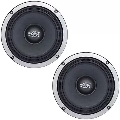 Pair Sky High Pro Car Audio 8  Midrange Midbass Speakers 1100W 8 Ohm SH-EL88 • $96.99