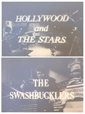 Hollywood And The Stars - Swashbucklers Super 8 B/w Sound 8mm Cine Film 600ft • £39.99