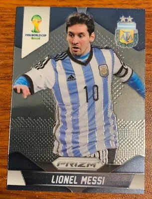 2014 Panini Prizm #12 Lionel Messi Argentina Used Free Shipping • $159.88