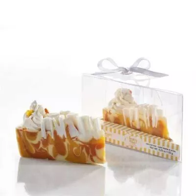 Fancy That All-Natural Handmade Cake Slice Soap Orange-Ginger • £8.63