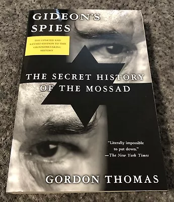 Gideon's Spies: The Secret History Of The Mossad • $15.73