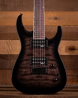 Jackson JS Series Dinky Arch Top JS22Q-7 DKA HT Transparent Black Burst Guitar • $591.91