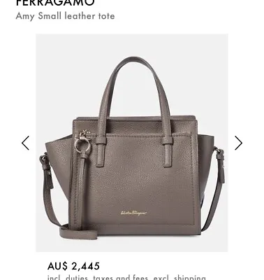 Salvatore Ferragamo Amy Tote Bag • $650