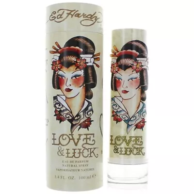 Ed Hardy Love & Luck By Christian Audigier 3.4 Oz EDP Spray For Women • $22.94