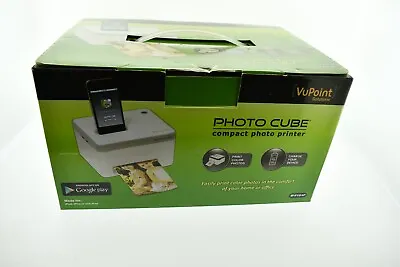 VuPoint Solutions Photo Cube Printer IPhone + 1 New Replacement Color Cartridge • $59.99