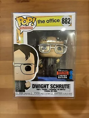 Funko Pop #882 Dwight Schrute W Bobblehead The Office 2019 Convention Exclusive • $50