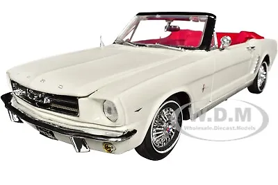 1964 1/2 Ford Mustang White 007 Bond Goldfinger 1/18 Diecast By Motormax 79833 • $52.99