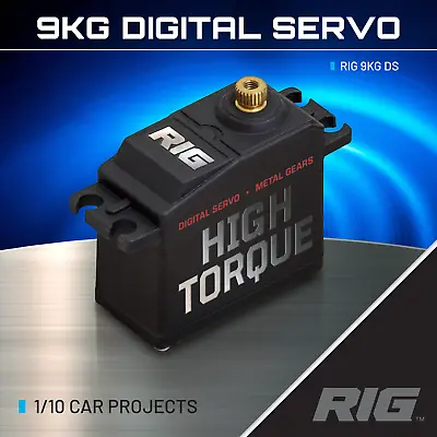 RIG 9KG (125 Oz/in) High Torque Digital Servo With Metal Gears • $12.99