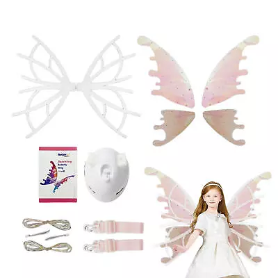 Light Up Butterfly WingsElectrical Moving Butterfly WingsColorful Angle Wings • $45.91