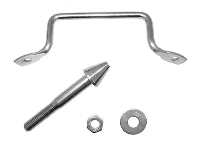 1964 1965 1966 Ford Mustang Hood Pin & Safety Catch #64f-18120b-m #64-19530 New • $22