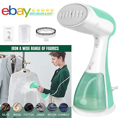 1500W Handheld Steamer For Clothes Garment Steamer Iron Removes Wrinkle For Home • £24.10