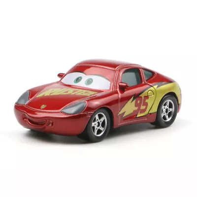 4 PCS Disney Pixar Cars Police Car Couple Sally Diecast Gift McQueen Model Car • $9.54