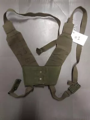 Original British Army 58 Pattern Webbing Yoke No.1 • £11.99