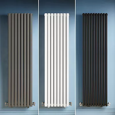 Vertical Radiator Oval Column Tall Upright Wall Central Heating Rads 1800 1600mm • £23.99