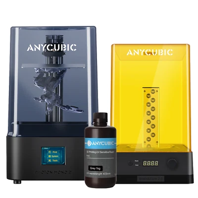 $169 • Buy ANYCUBIC Photon Mono 2 UV Resin 3D Printer 6.6  4K+ LCD Screen / Wash & Cure 2.0
